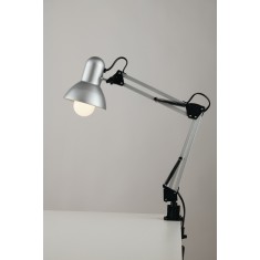 Lampada Da Lettura Led Darwin Grigia 4,8W 450Lm 4000K Dimmerabile  16X16X53,5Cm