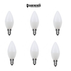 Lampadina mini globo LED 4W E14 vetro luce 360 gradi 3000K 300lm attacco  piccolo : : Illuminazione