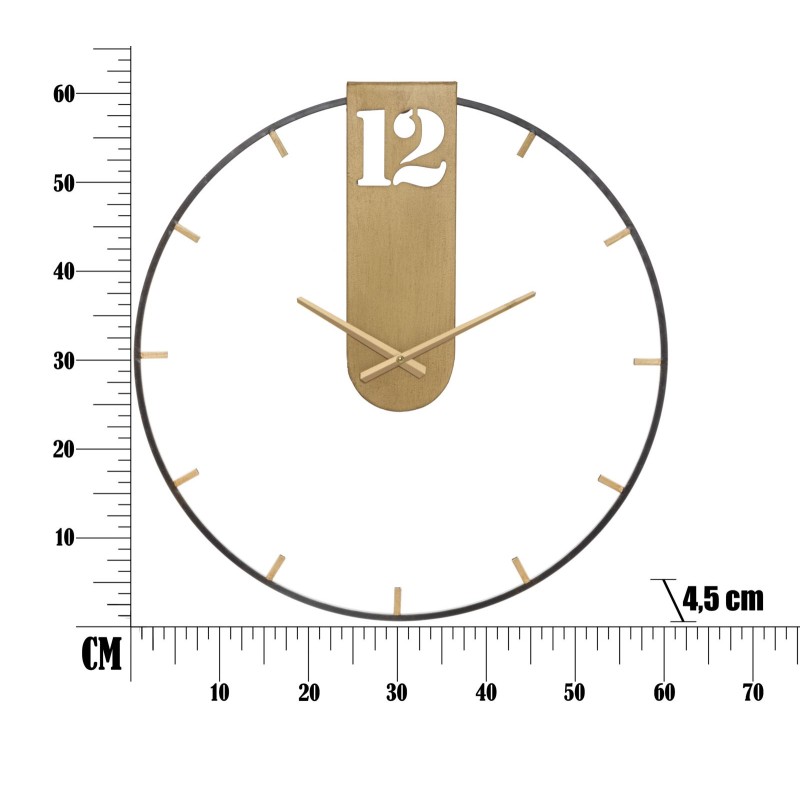 Orologio Da Muro 3 Ingranaggi Cm 93X3X74