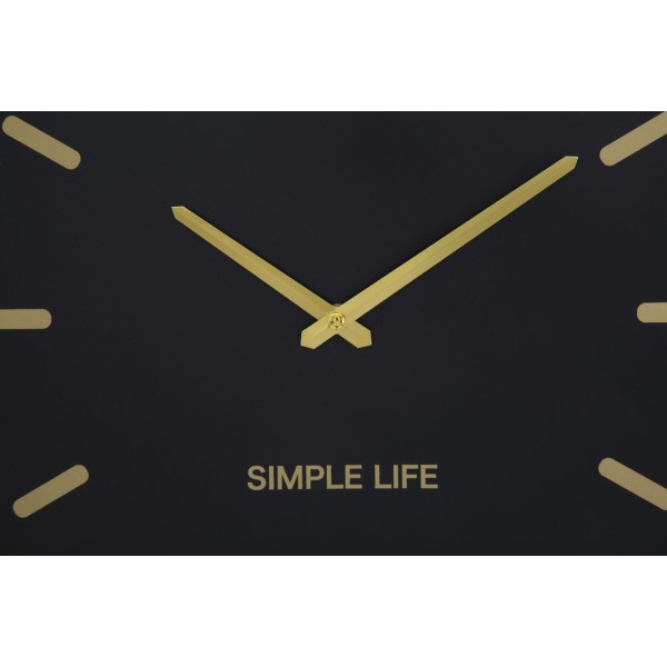 Orologio da parete Simple Life, 65,5x40,5 cm.