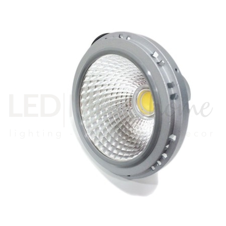 Lampadina faretto ar111 led 19w bianco caldo 3000k